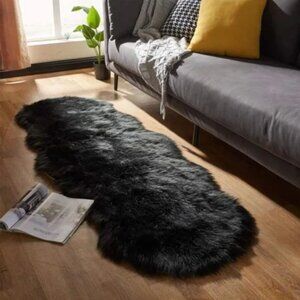 Ultra Soft Fluffy Shaggy Area Rug FauxFur Rug Chair Cover SeatPad Fuzzy Area Rug